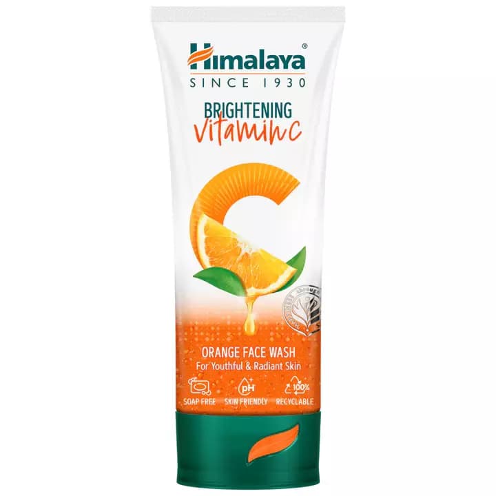 Himalaya Brightening Vitamin C Orange Face Wash-Main image