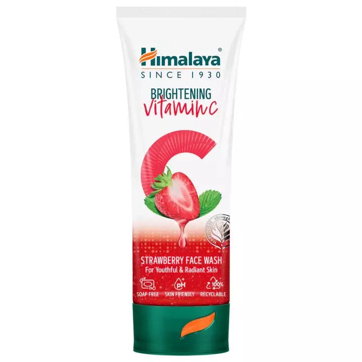Himalaya Brightening Vitamin C Strawberry Face Wash-Main image
