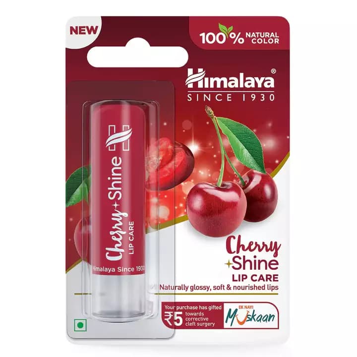 Himalaya Cherry Shine Lip Care,4.5g-Main image