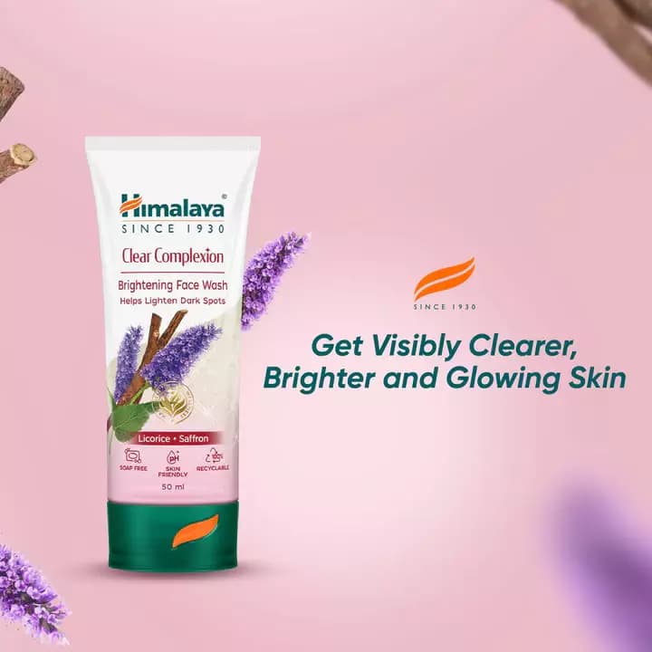 Himalaya Clear Complexion Brightening Face Wash,50ml-Main image