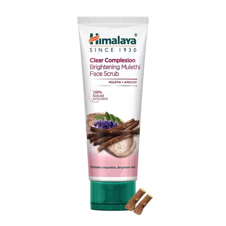 Himalaya Clear Complexion Brightening Mulethi Face Scrub-Main image