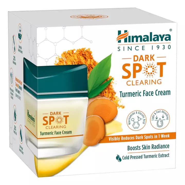 Himalaya Dark Spot Clearing Turmeric Face Cream,50g-Main image