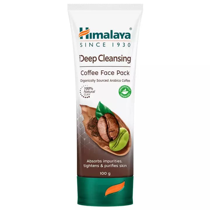 Himalaya Deep Cleansing Coffee Face Pack,100g-Main image