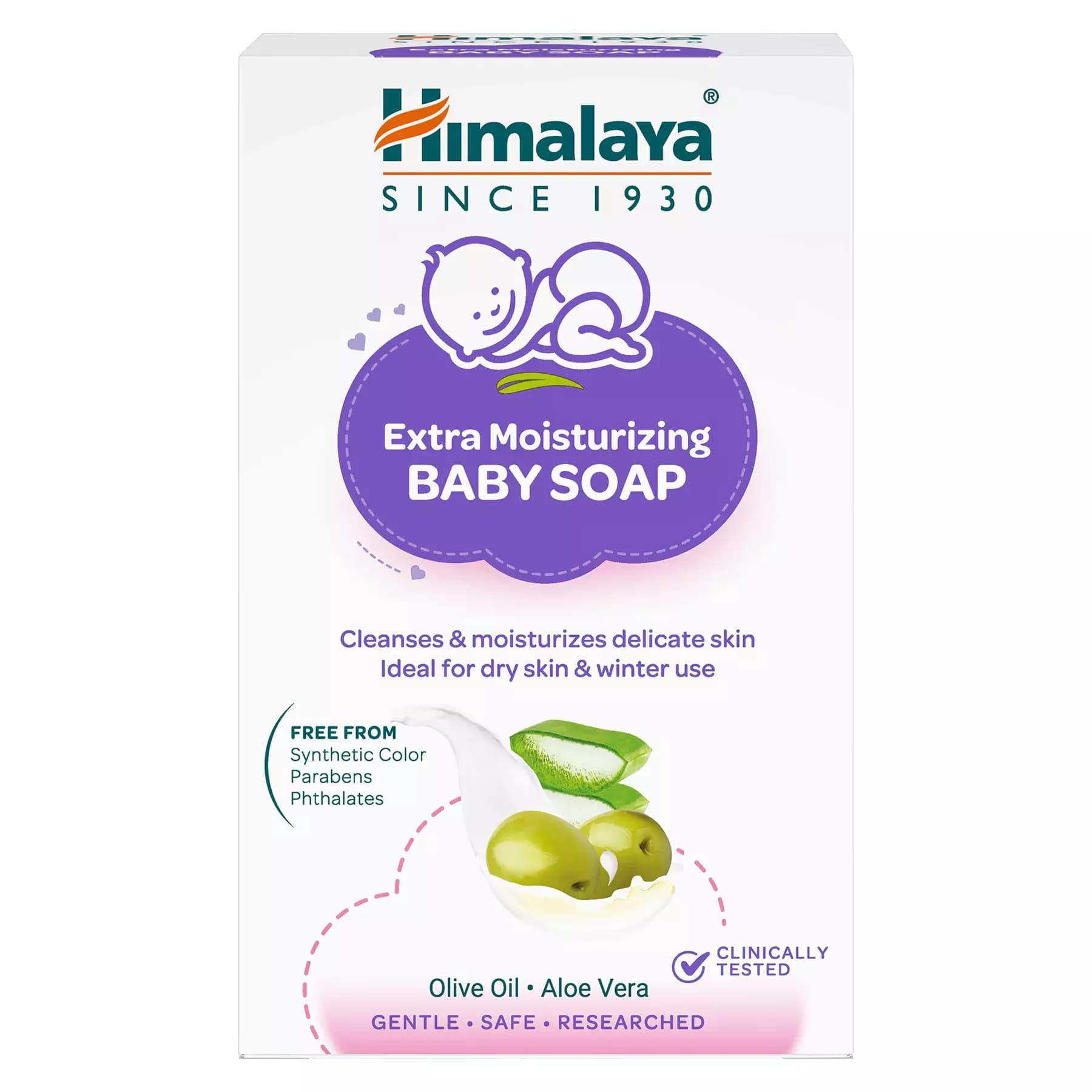 Himalaya Extra Moisturizing Baby Soap-Main image