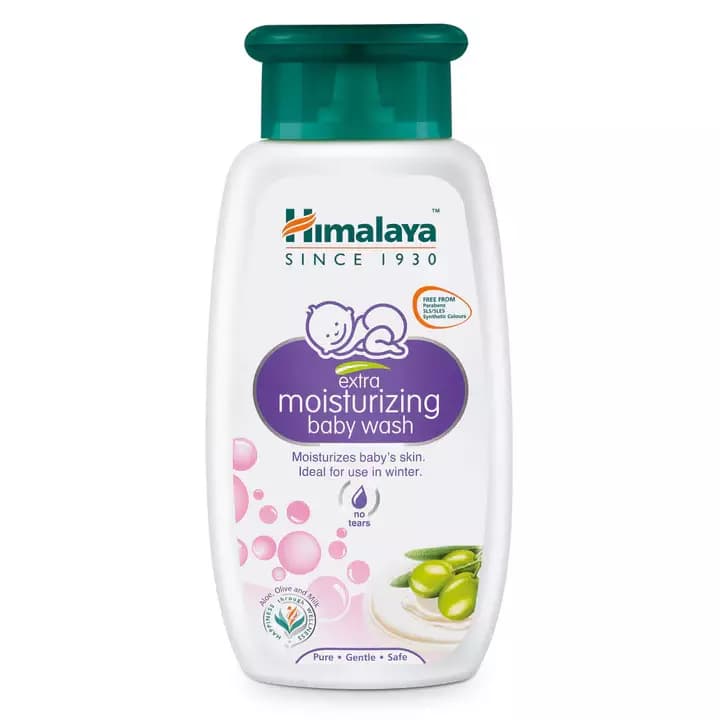 Himalaya Extra Moisturizing Baby Wash,100ml-Main image