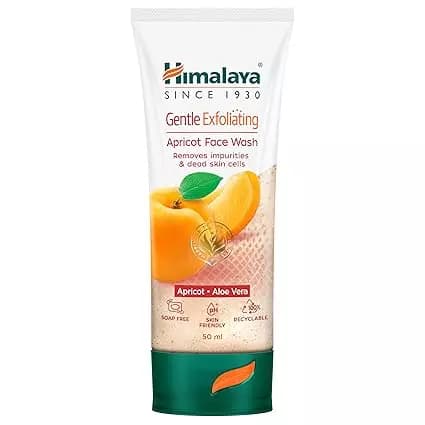 Himalaya Gentle Exfoliating Apricot Face Wash,50ml-Main image