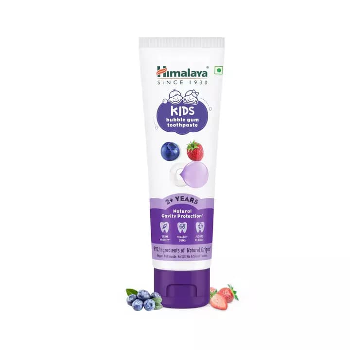 Himalaya Kids Bubble Gum Toothpaste,80g-Main image