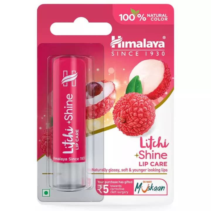 Himalaya Litchi Shine Lip Care,4.5g-Main image