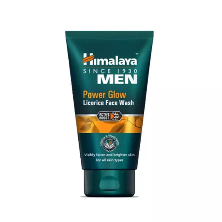 Himalaya Men Power Glow Licorice Face Wash-Main image