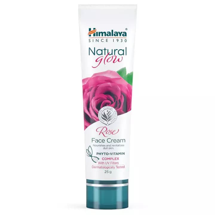 Himalaya Natural Glow Rose Face Cream,25g-Main image