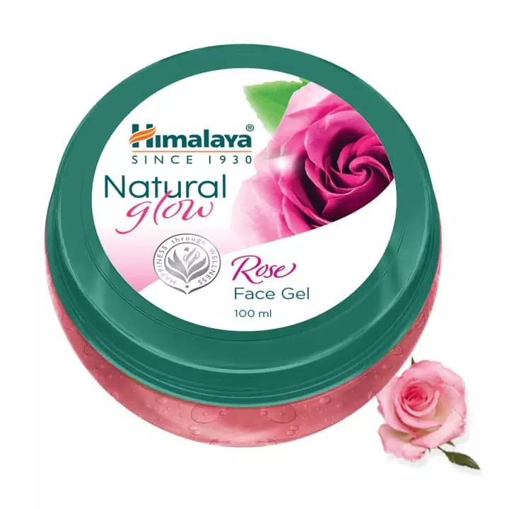 Himalaya Natural Glow Rose Face Gel,100ml-Main image