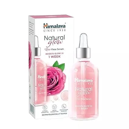Himalaya Natural Glow Rose Face Serum,30ml-Main image