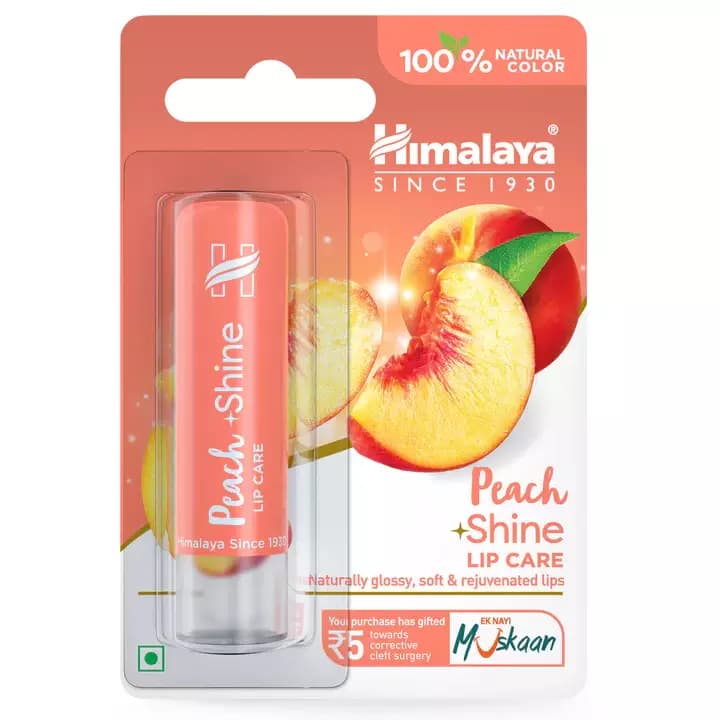 Himalaya Peach Shine Lip Care,4.5g-Main image