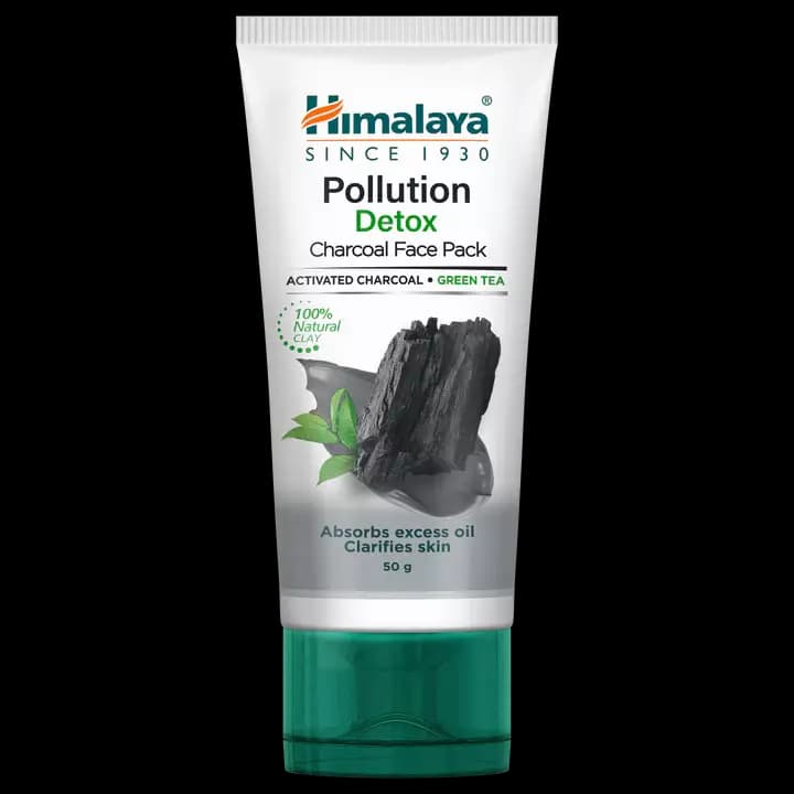 Himalaya Pollution Detox Charcoal Face Pack,50g-Main image