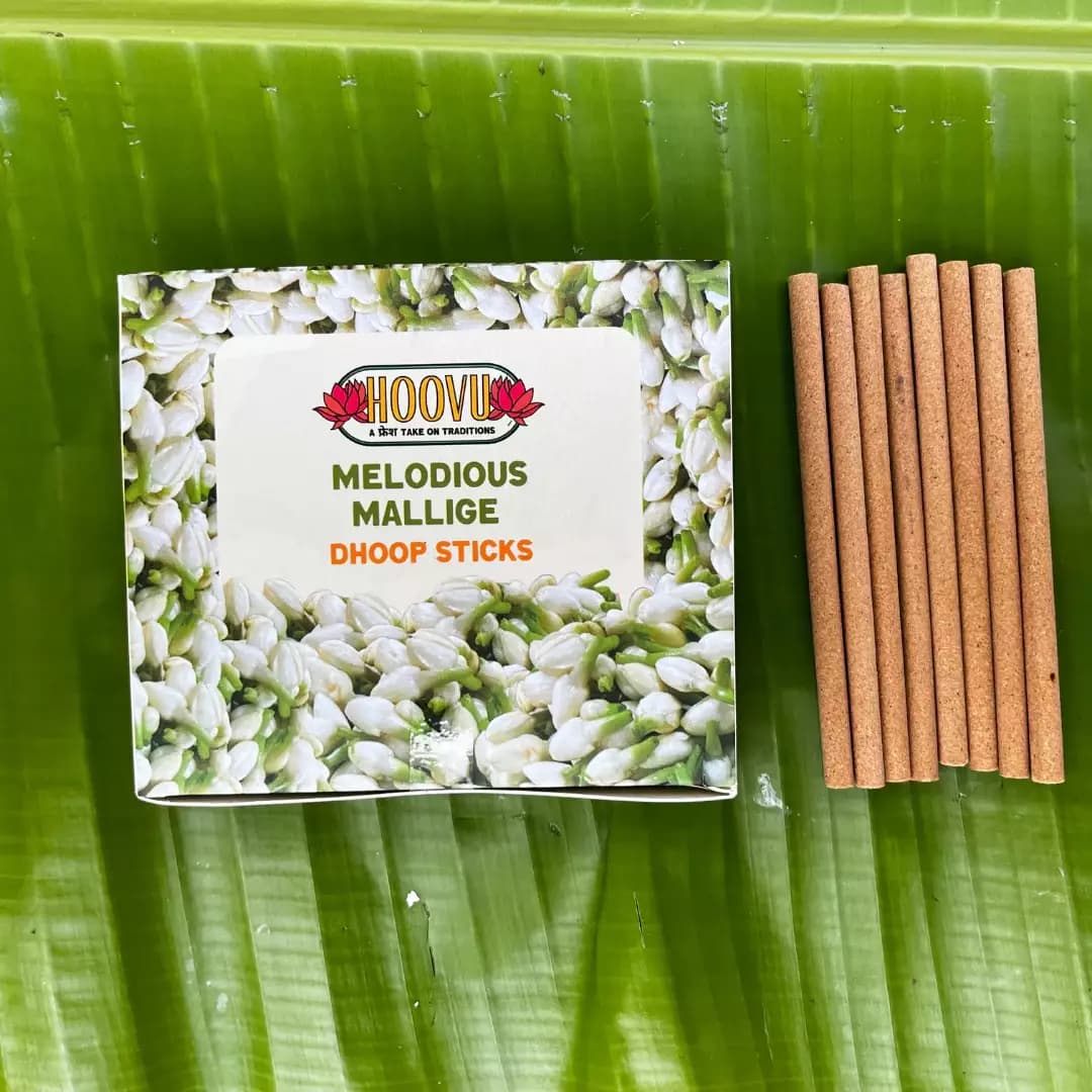 Hoovu Melodious Mallige Dhoop Sticks,90g-Main image