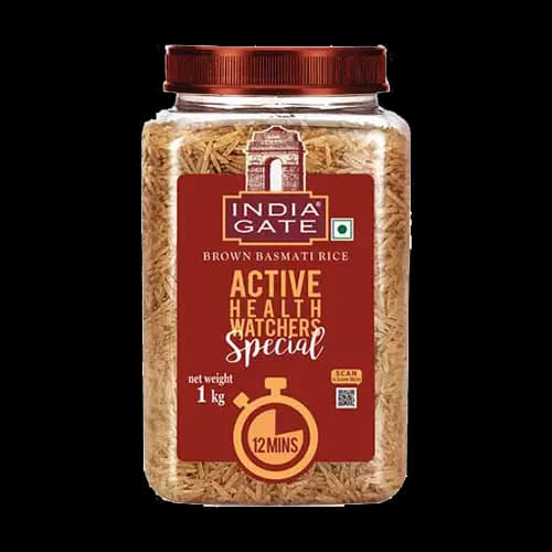 India Gate Brown Basmati Rice, 1Kg-Main image