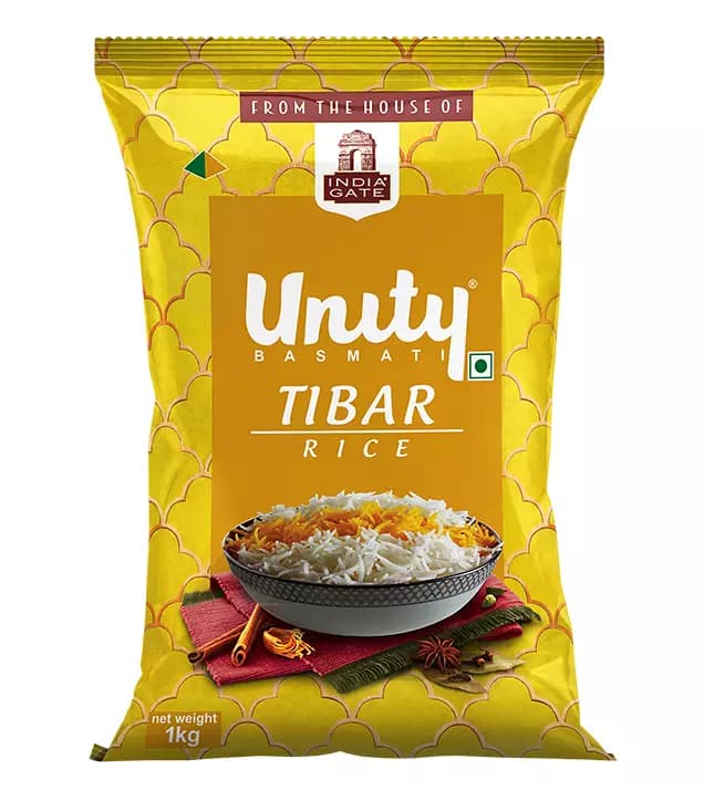 India Gate Unity Tibar Rice, 1Kg-Main image