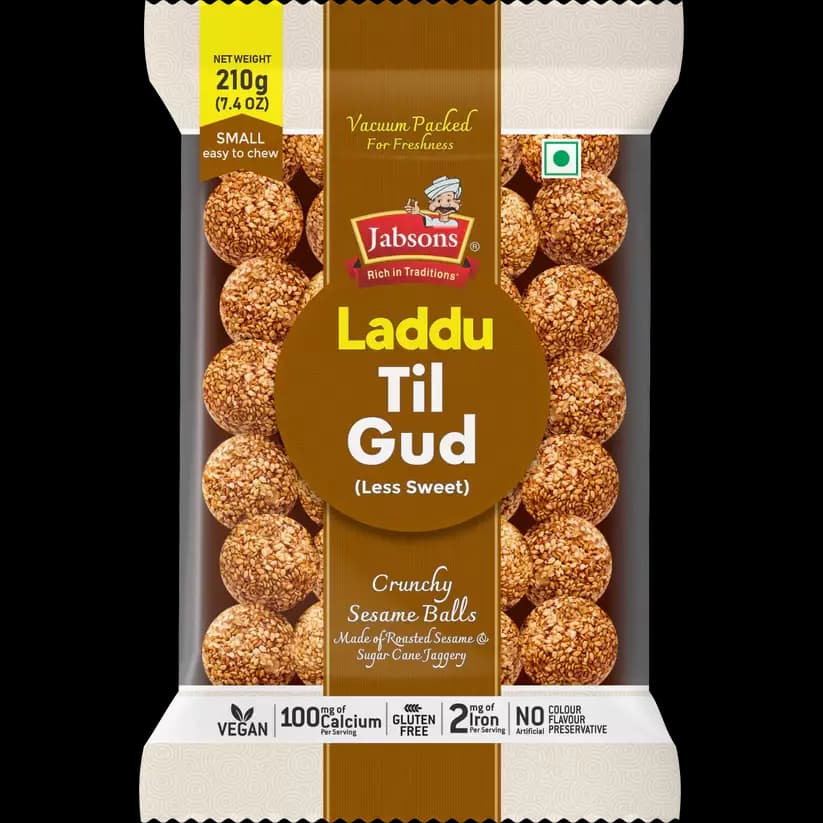 Jabsons Til Chikki Laddu, 210g-Main image
