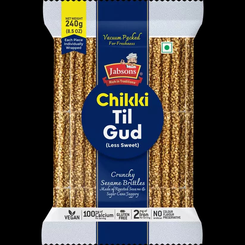 Jabsons Til Gud Chikki, 240g-Main image