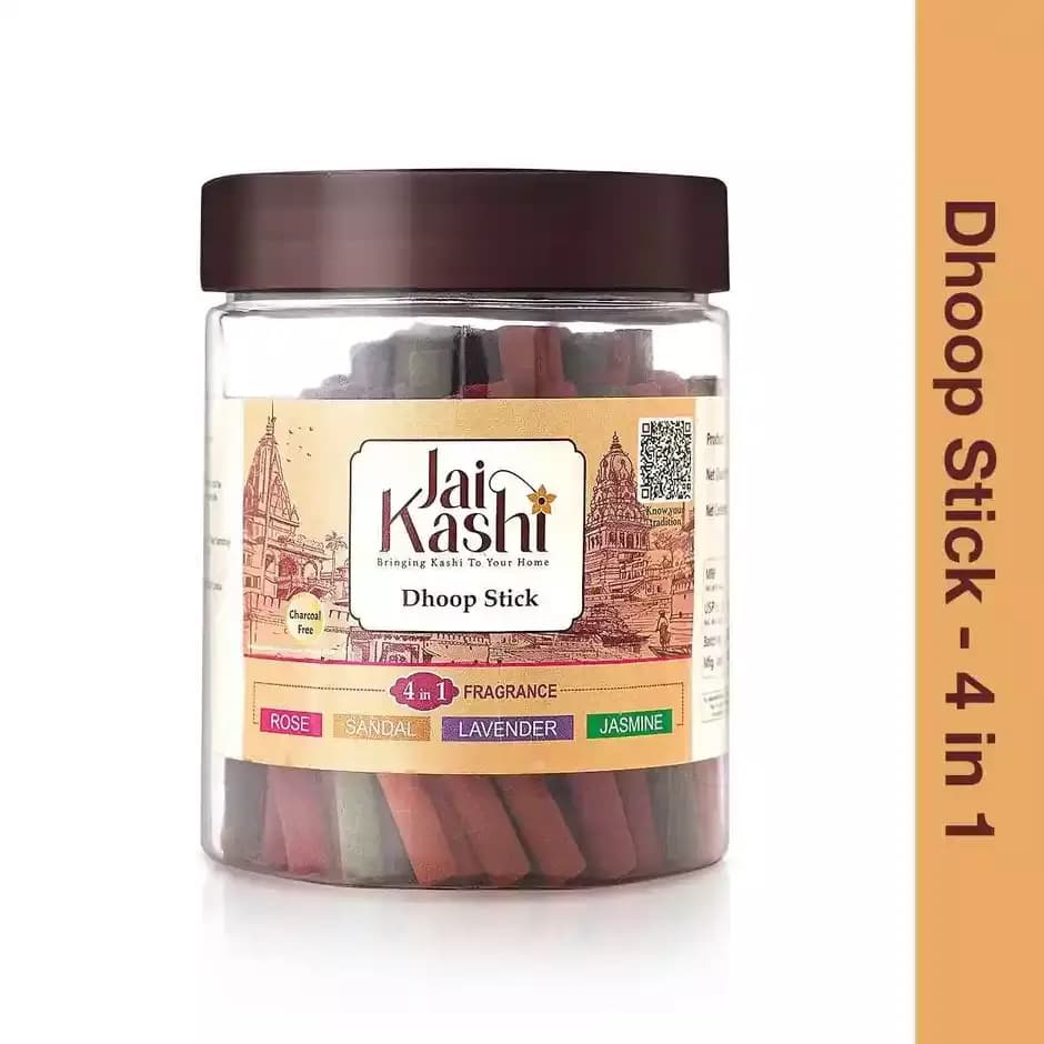 Jai Kashi Bambooless Dhoop Sticks,200g-Main image