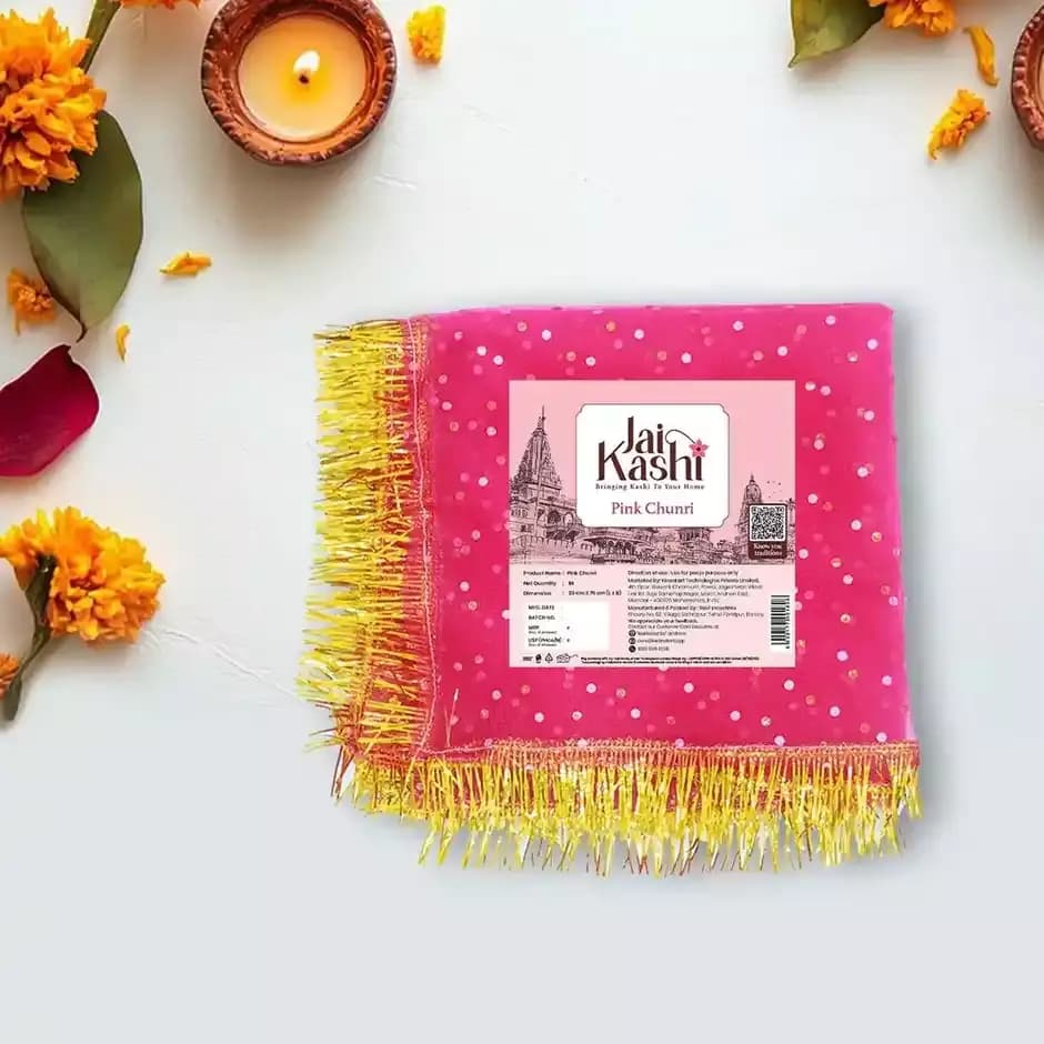 Jai Kashi Pink Chunri,10g-Main image