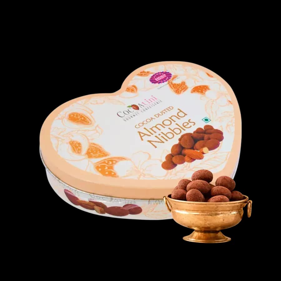 Karachi Bakery Cocoa Dusted Almond Shaped Chocolates,180g-Main image