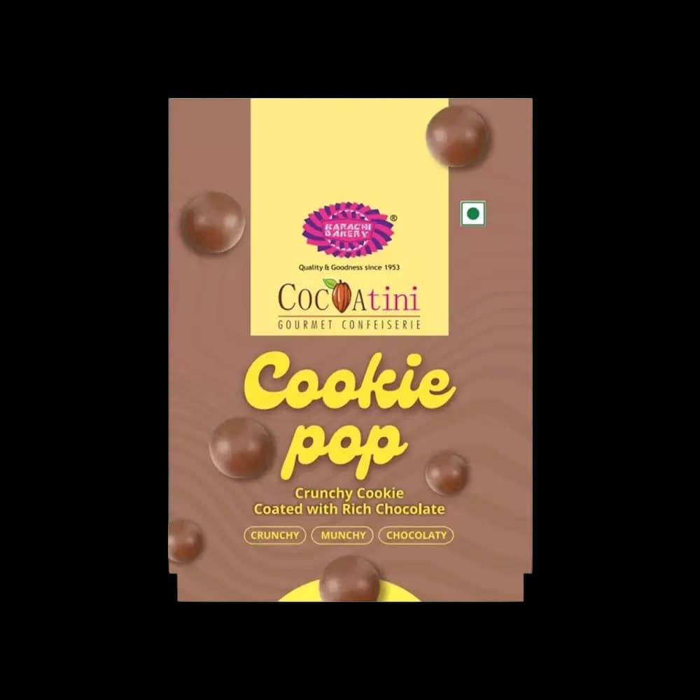 Karachi Bakery Cookie Pop Shaped Chocolates,100g-Main image
