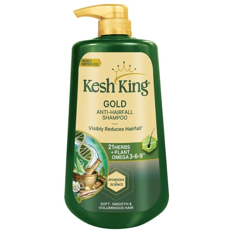 Kesh King Gold Anti-Hairfall Shampoo,1000ml-Main image
