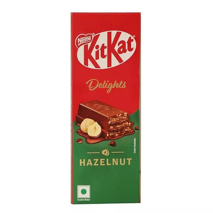 KitKat Delights Hazelnut Wafer Chocolate Bar,120g-Main image