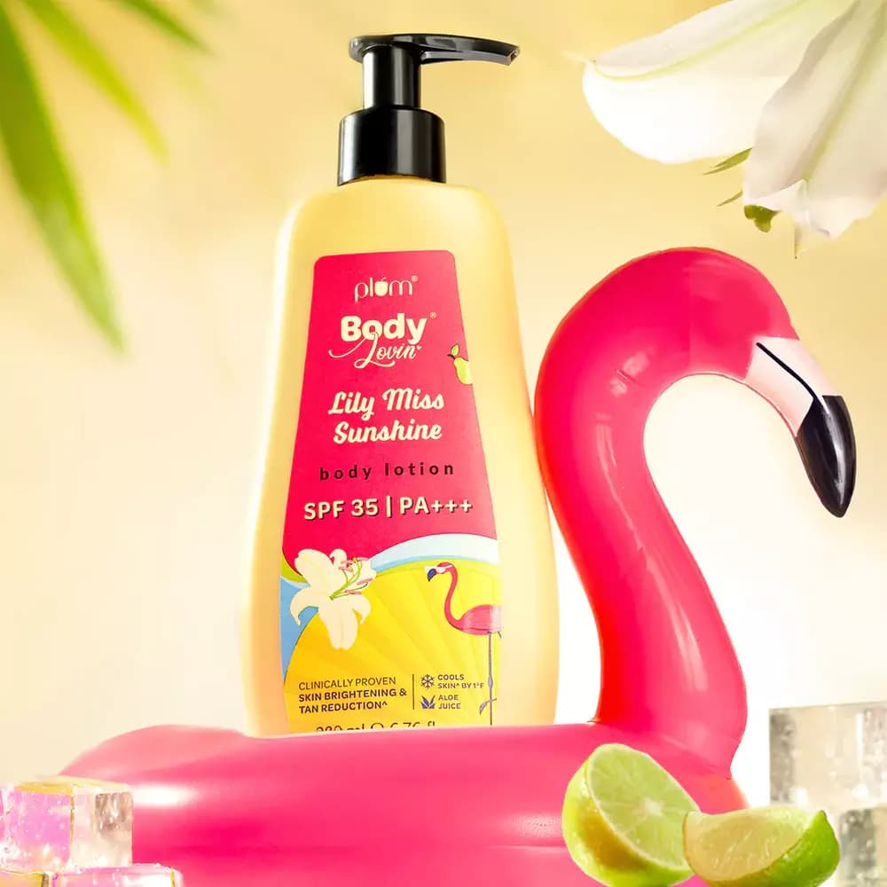Lily Miss Sunshine Sunscreen Body Lotion SPF 35 PA+++ by BodyLovin-Main Image