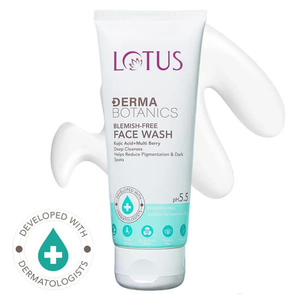Lotus DermaBotanics Blemish Free Facewash,100g-Main image