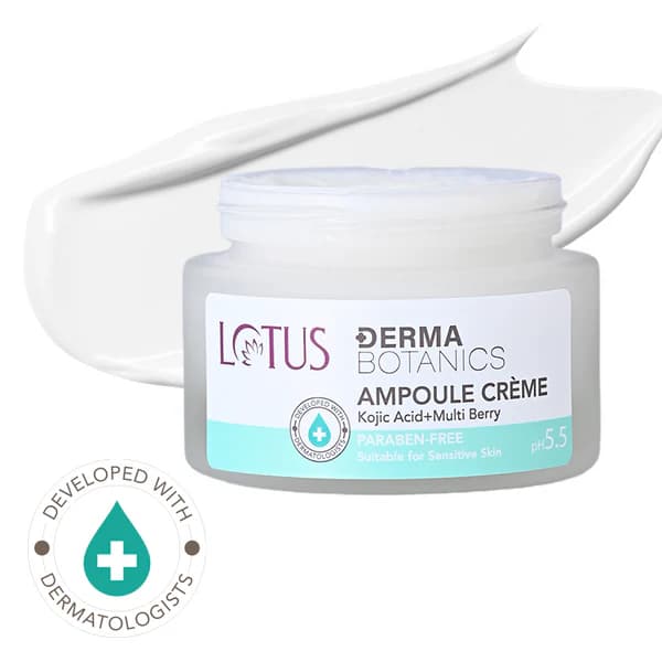 Lotus DermaBotanics Kojic acid Multi berry Ampoule Crème,50g-Main image