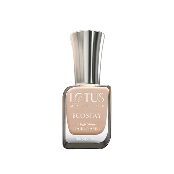 Lotus Ecostay Nail Enamel Flat White,10ml-Main image