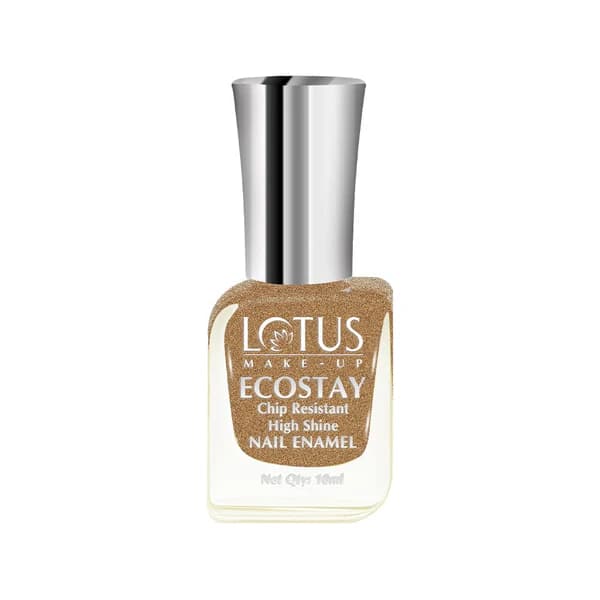 Lotus Ecostay Nail Enamel Gold Frost-Main image