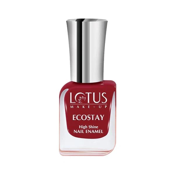 Lotus Ecostay Nail Enamel Maroon Love,10ml-Main image