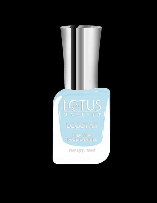 Lotus Ecostay Nail Enamel Powder Blue,10ml-Main image