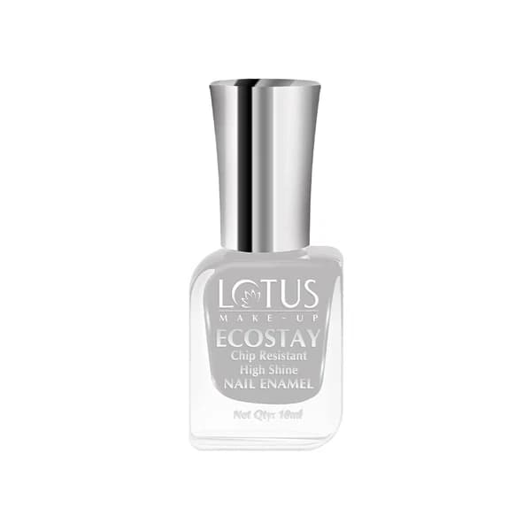 Lotus Ecostay Nail Enamel Silver Chrome,10ml-Main image