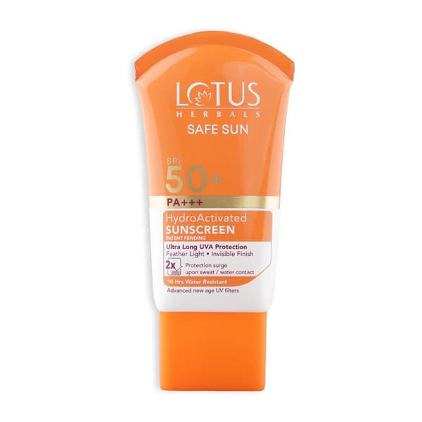 Lotus Lotus Herbals Safe Sun HydroActivated Sunscreen SPF-Main image