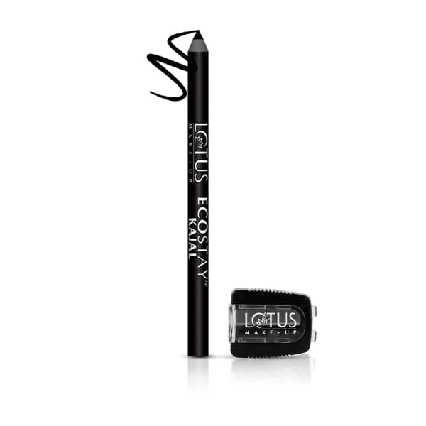 Lotus Lotus Make-Up Ecostay Kajal Pencil With Sharpener,50g-Main image