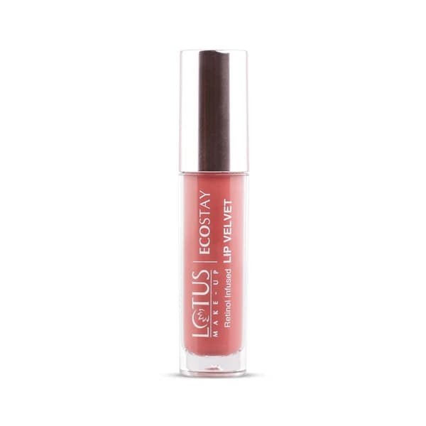 Lotus Make-up Ecostay Lip Velvet Matte Lip Color with Retinol-Rose Petal Elm07