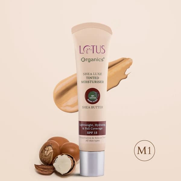 Lotus Organics Shea Luxe Tinted Moisturiser,Light-Main image