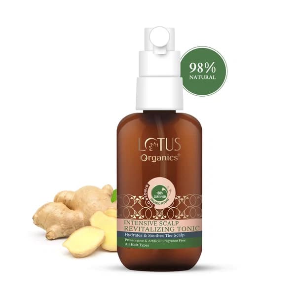 Lotus Organics+ Intensive Scalp Revitalizing Tonic,100ml-Main image