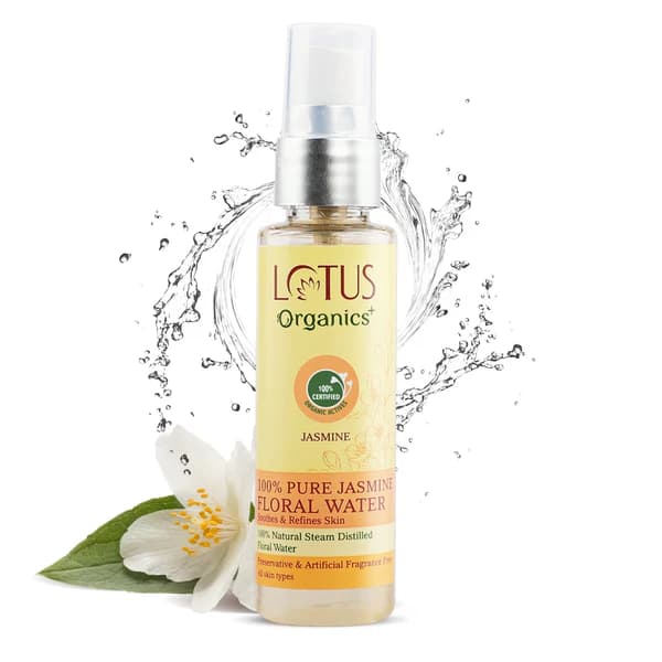 Lotus Organics+ Pure Jasmine Floral Water,50ml-Main image