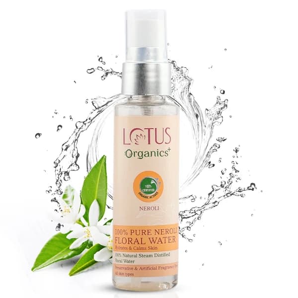 Lotus Organics+ Pure Neroli Floral Water,50ml-Main image