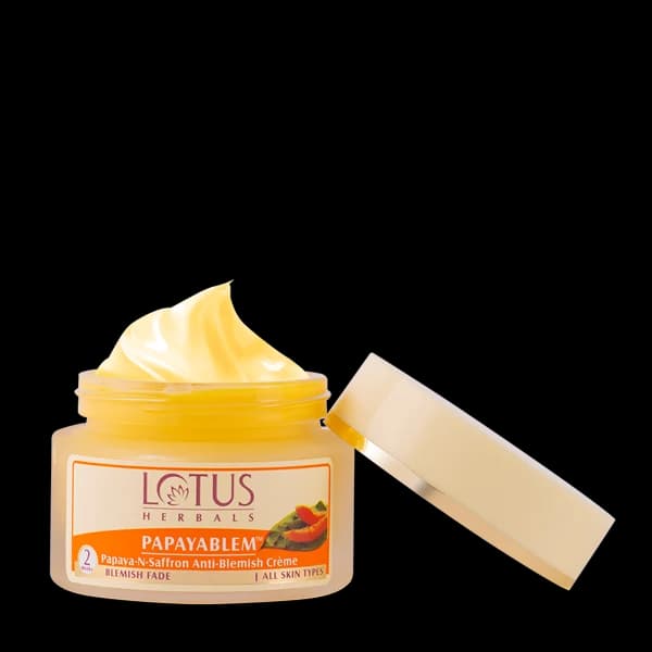 Lotus Papaya Blem Papaya-n-Saffron Anti-Blemish Cream,250g-Main image
