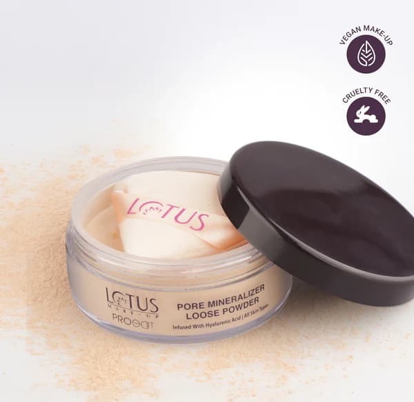 Lotus Proedit Pore Mineralizer Loose Powder,01 Vanilla-Main image