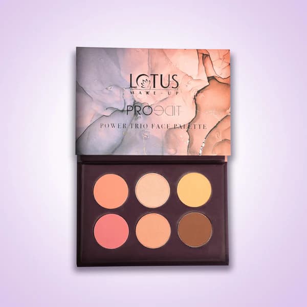 Lotus Proedit Power Trio Face Palette,13.2g-Main image