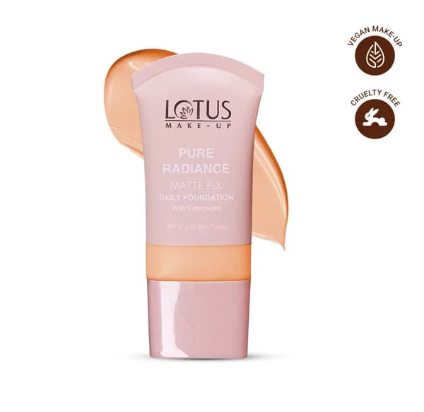 Lotus Pure Radiance Matte Foundation SPF-Soft Vanilla