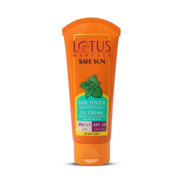 Lotus Safe Sun Silk Touch Mattifying UV Crème SPF,75g-Main image