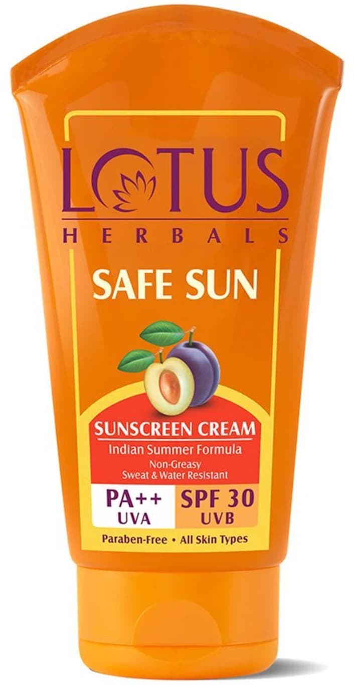 Lotus Safe Sun Sunscreen Cream SPF-Main image